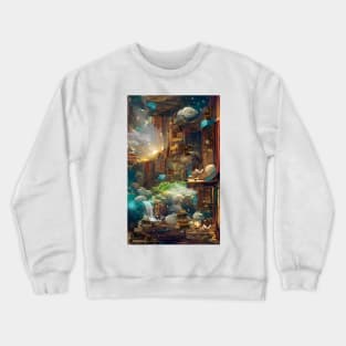 Library of Heaven | National library week | literacy week Crewneck Sweatshirt